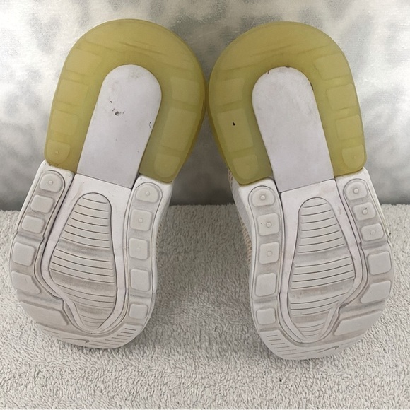 Toddlers Nike Air Max 270 Mini Nike White Crimson Yellow [DV2201-100] Sz 11C - Picture 7 of 7